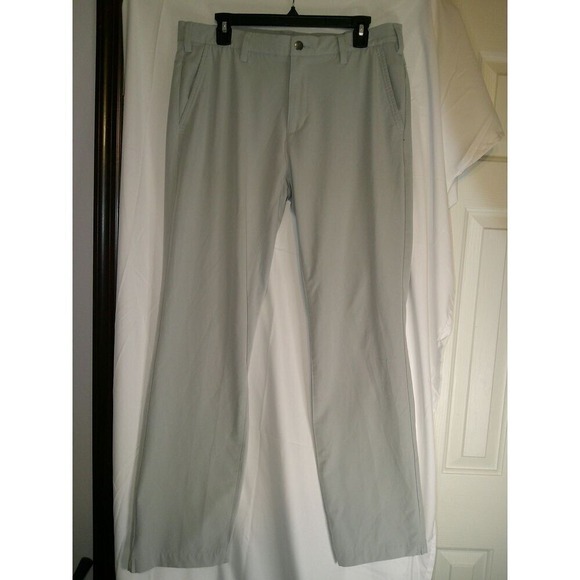 Adidas Ultimate 365 Men's 34x32 Gray Performance Tech Golf Pants Casual - Picture 1 of 3